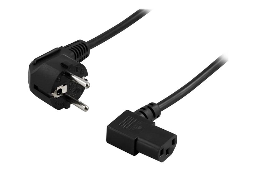 Deltaco Strømkabel Power Cee Til Power Iec 60320 C13