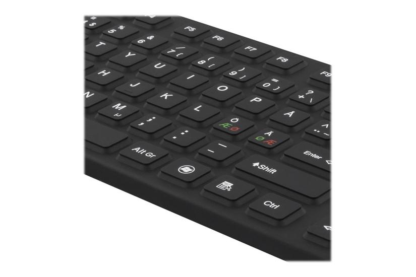Deltaco Tb-501 Tastatur Pan Nordic Sort Indgangsudstyr