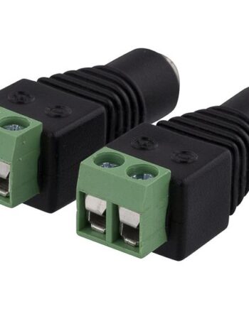Deltaco Tbl-1004 Stikadapter   Pins Terminalblok Til Dc Jackstik         Mm