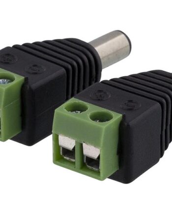 Deltaco Tbl-1006 Stikadapter   Pins Terminalblok Til Dc Jackstik         Mm