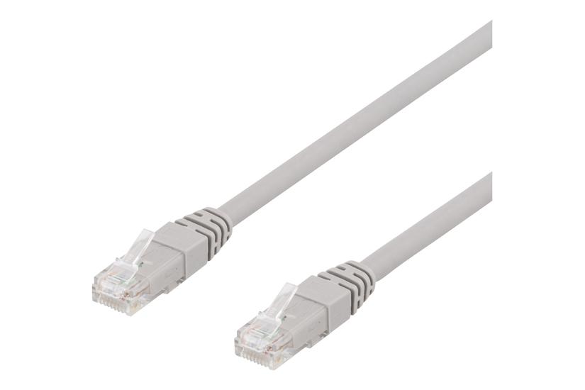 Deltaco Tp-62au Patchkabel Grå