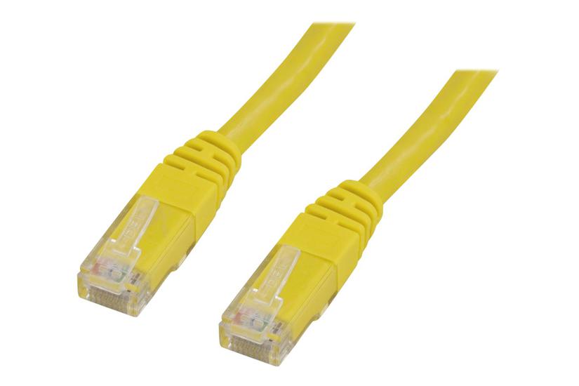 Deltaco Tp-607gl Patchkabel 75 Cm Gul