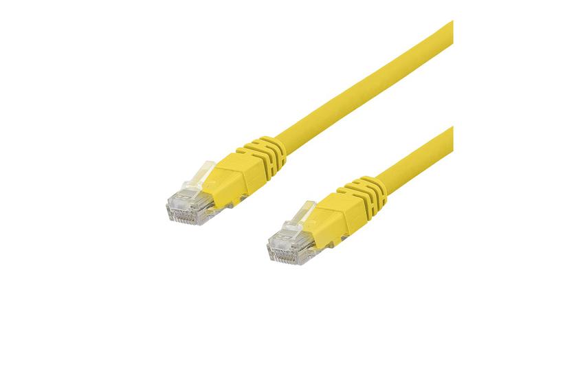 Deltaco Tp-65glau Patchkabel Gul