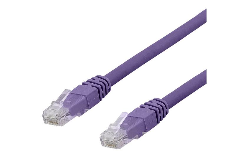 Deltaco Tp-63pau Patchkabel Lilla