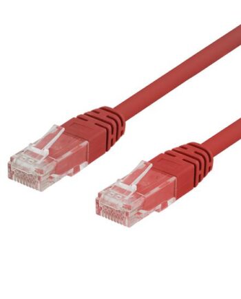 Deltaco Tp-603r Patchkabel 30 Cm Rød
