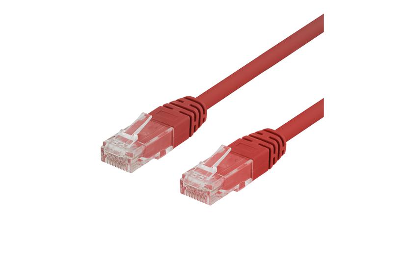 Deltaco Tp-603r Patchkabel 30 Cm Rød