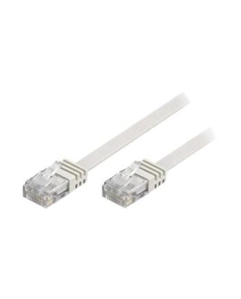 Deltaco Tp-620v-fl Patchkabel 20   Hvid