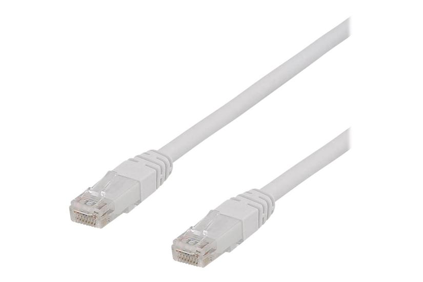Deltaco Tp-63vau Patchkabel Hvid