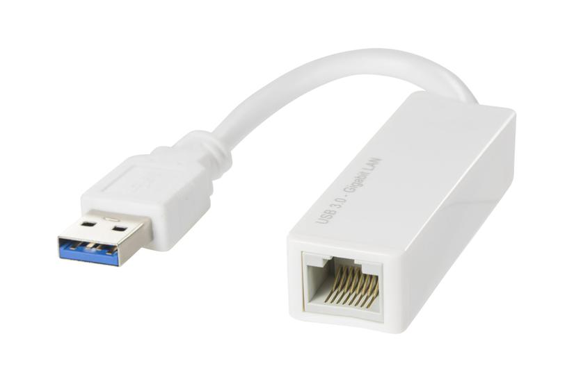 Deltaco Usb Til Rj45 Hvid