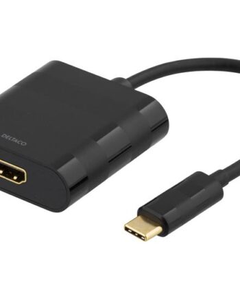 Deltaco Usb-      Til Hdmi       Sort