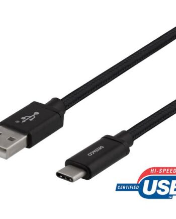 Deltaco Usbc-1132m Usb Type-  Kabel Usb Til Usb-