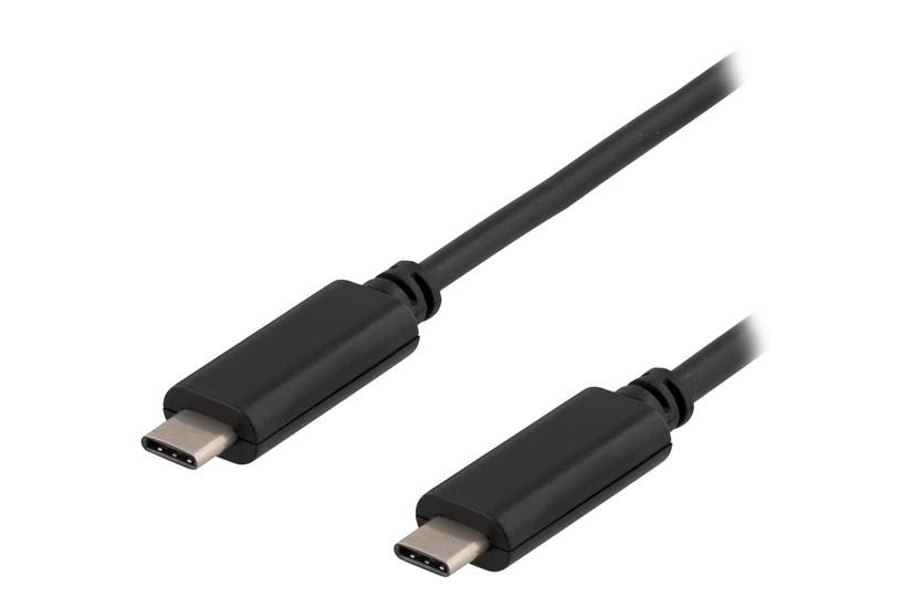 Deltaco Usbc-1054 Usb Type- Kabel 24 Pin Usb- Til 24 Pin Usb-