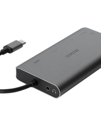 Deltaco Usbc-hdmi18 Dockingstation Usb-  Hdmi  Vga 1gbe