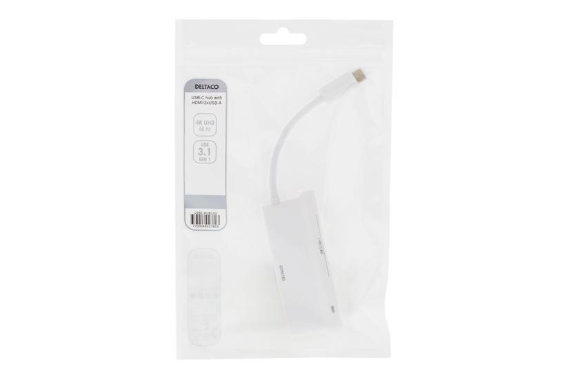 Deltaco Usbc-hub102 Dockingstation Usb- Hdmi