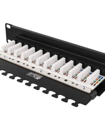 Deltaco 10-patch16 Patch-panel 1u 10