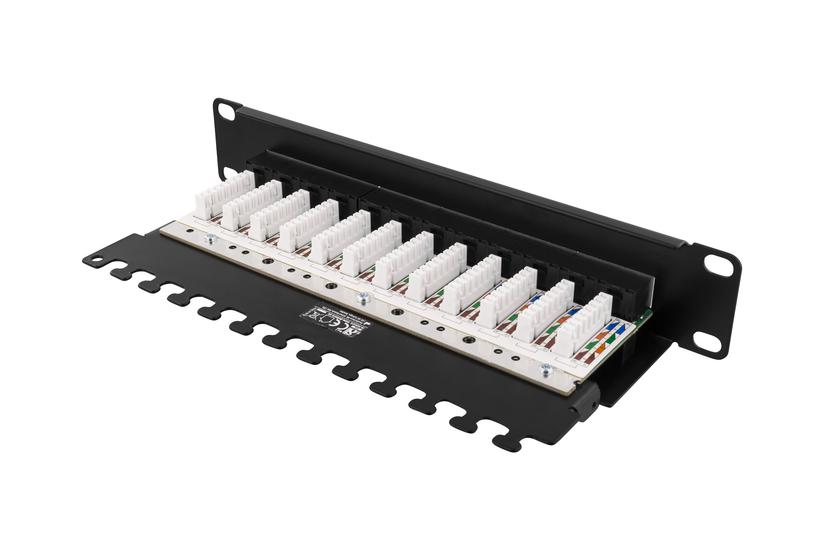 Deltaco 10-patch16 Patch-panel 1u 10