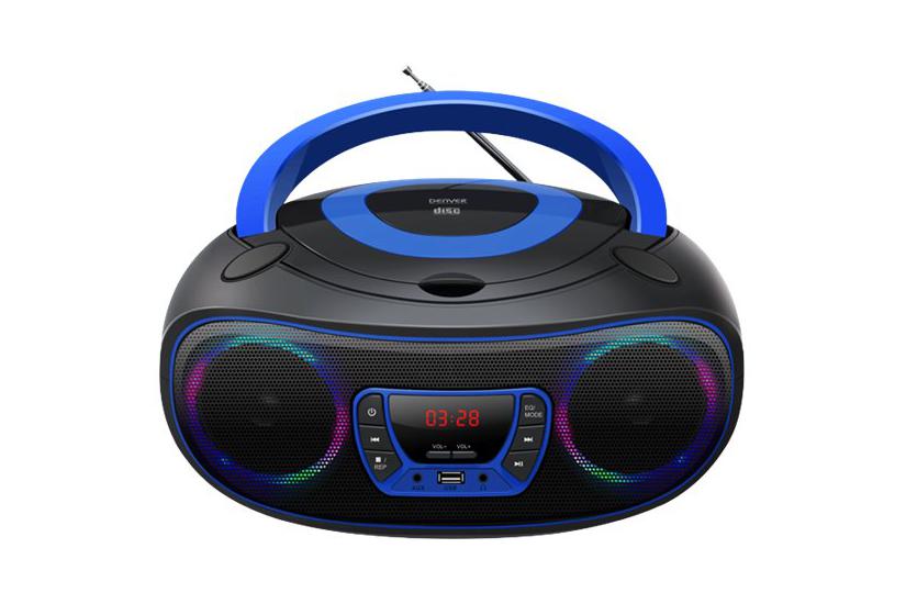 Denver Tcl-212bt Boombox Cd Usb-vært Bluetooth