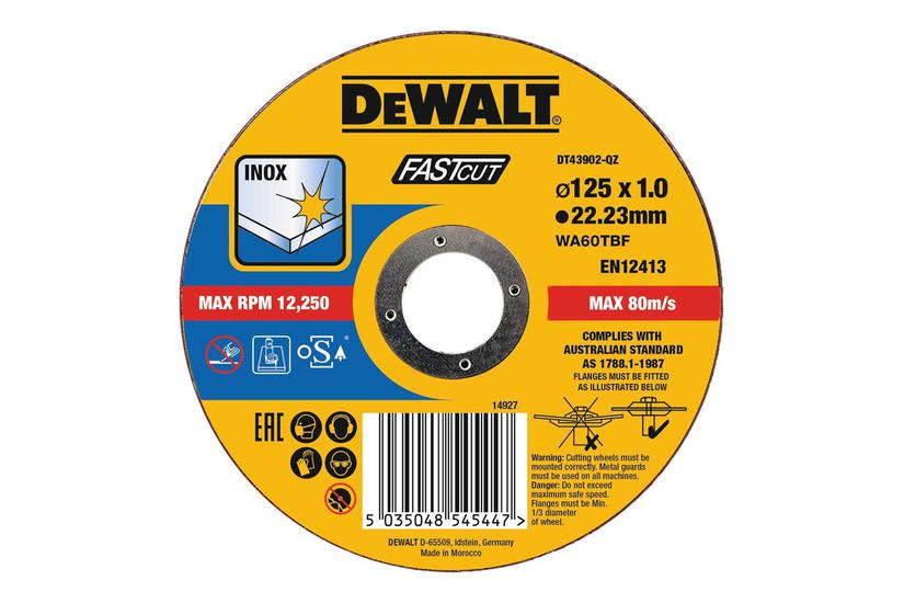 Dewalt Dt43902-qz Kæreskive For Metal Beton