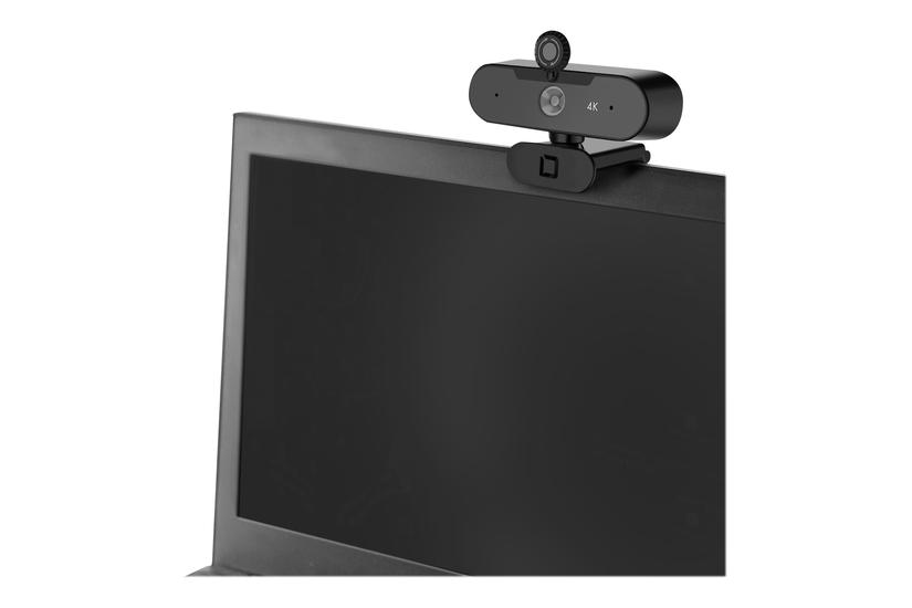 Dicota Webcam Pro Plus 4k Webcam Farve 3840 2160 2160p Audio Usb