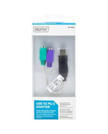 Digitus Da-70118 Tastatur-  Musadapter Usb