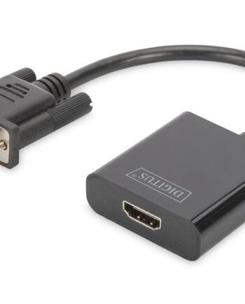 Digitus Da-70473 Videoadapter Hdmi   Vga 15 Cm