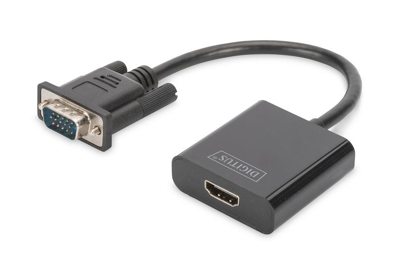 Digitus Da-70473 Videoadapter Hdmi Vga 15 Cm