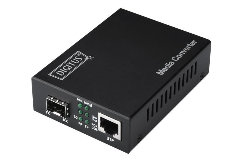 Digitus Dn-82130 Fibermedieomformer 10mb Lan 100mb Lan 1gbe