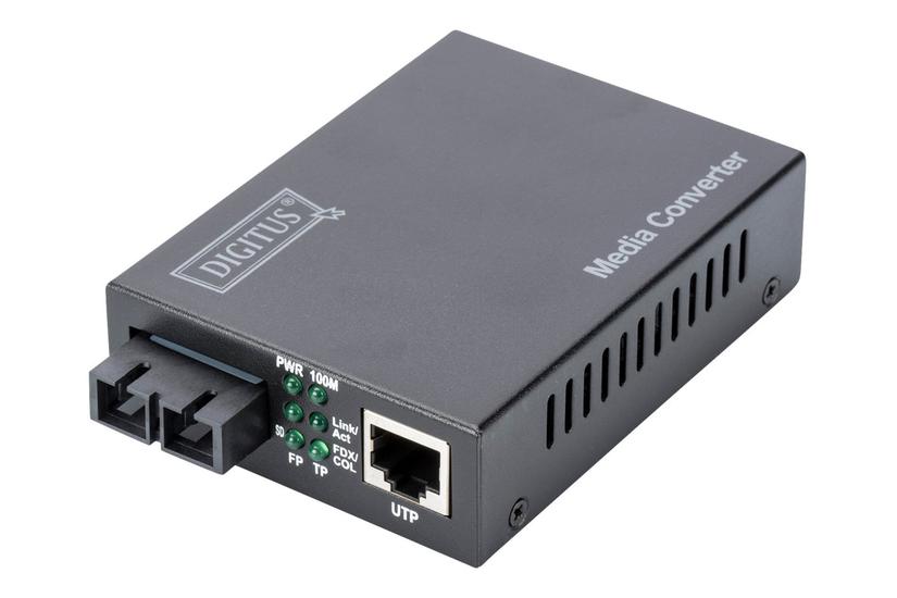 Digitus Dn-82020- Fibermedieomformer 10mb Lan 100mb Lan