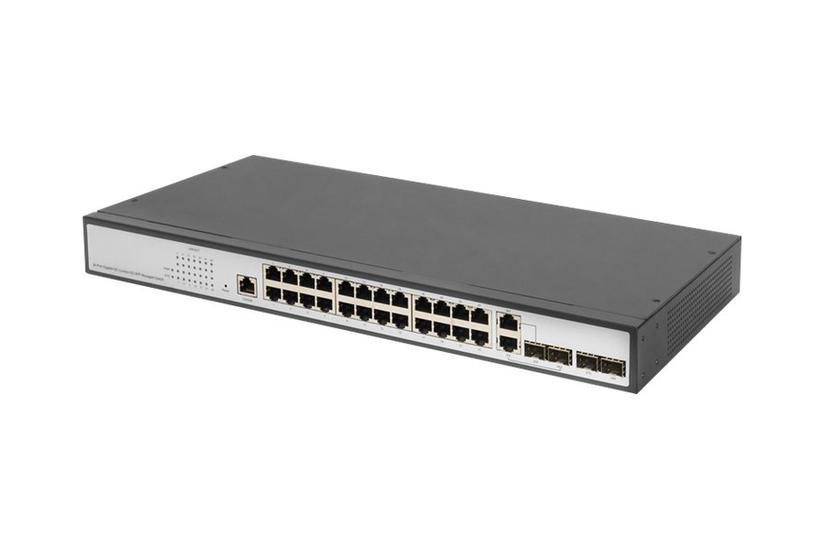 Digitus Dn-80221- Switch 24 Porte Administreret Monterbar På Stativ