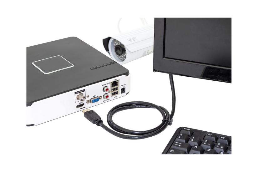 Digitus Hdmi-kabel Med Ethernet