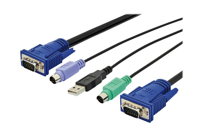 Digitus Octopus Kabel Til Tastatur Video Mus Kvm