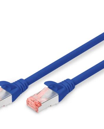 Digitus Patchkabel 25 Cm Blå  Ral 5017