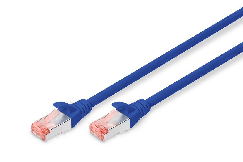 Digitus Patchkabel 25 Cm Blå Ral 5017