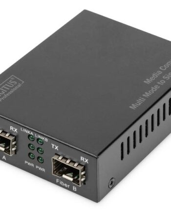 Digitus Professional Dn-82133 Medieomsætter 100mb Lan  1gbe
