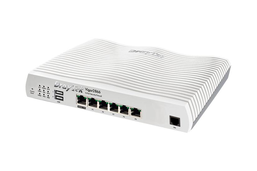 Draytek Vigor 2866 Router Dsl-modem Desktop Væg-monterbar