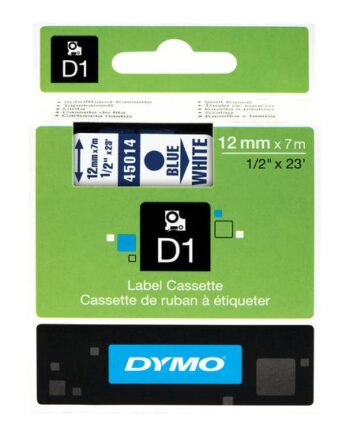 Dymo D1 Mærkattape   Kassette    Rulle      Cm