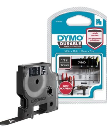 Dymo D1 Mærkattape   Kassette    Rulle      Cm