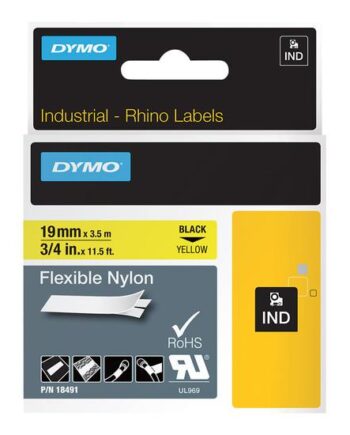 Dymo Fleksibel Tape   Kassette    Roll      Cm