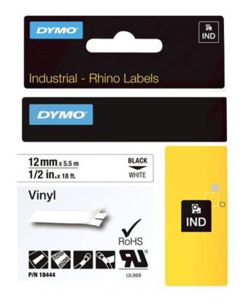 Dymo Ind All-purpose Mærkattape   Kassette    Rulle      Cm