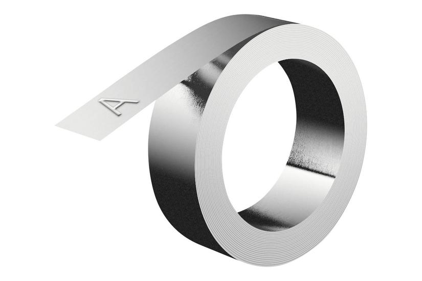 Dymo Ind Embossing Aluminum Labels Mærkattape Kassette Rulle 12 Mm 65
