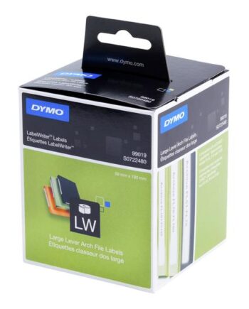 Dymo Labelwriter Laf Labels Large  Lever Arch - Etiketter 110 Etikette    59   190 Mm