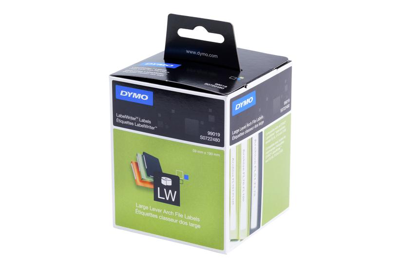 Dymo Labelwriter Laf Labels Large Lever Arch - Etiketter 110 Etikette 59 190 Mm