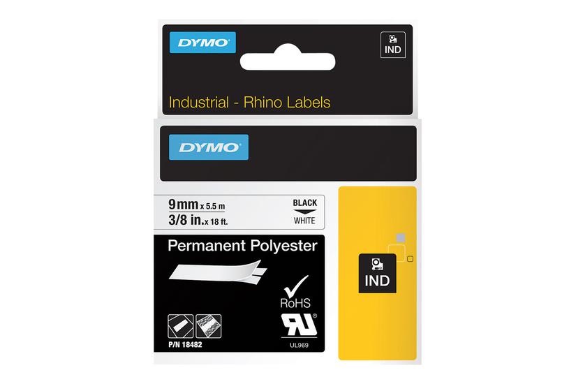 Dymo Permanent Tape Kassette Rulle Cm
