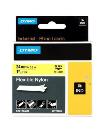 Dymo Rhinopro Flexible Nylon Fleksibel Tape   Kassette    Roll      Cm