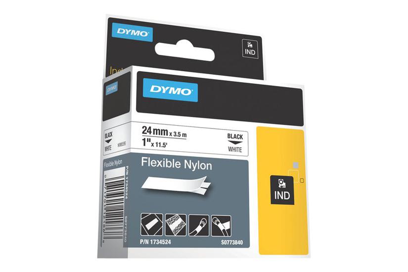 Dymo Rhinopro Flexible Nylon Fleksibel Tape Kassette Roll Cm