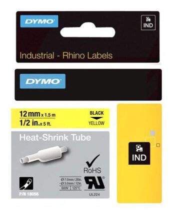 Dymo Rhinopro Heat Shrink Tubing Hylstre Rulle      Cm