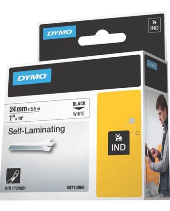 Dymo Rhinopro Self Laminating Etiketter   Rulle    Rulle      Cm