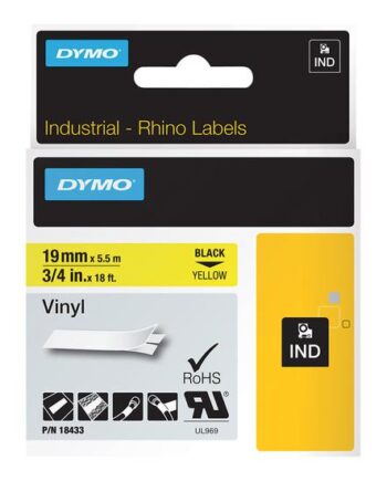 Dymo Vinyl   Rulle    Roll      Cm