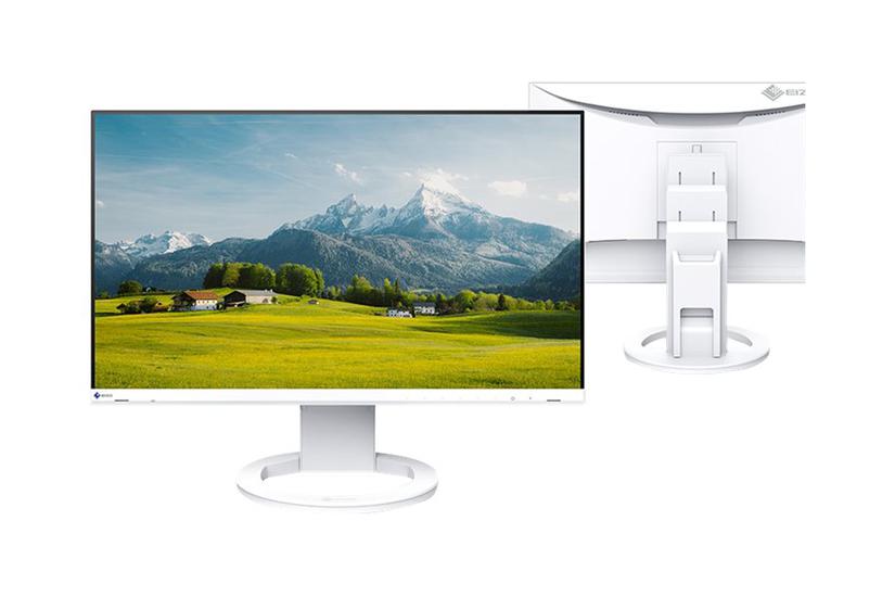 Eizo Flexscan Ev2490-wt Skærm Led Baglys 23 Ips 5ms Full Hd 1920x1080 Ved 60hz