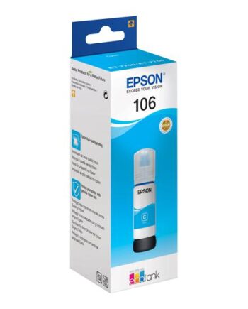 Epson 106 Cyan Original Blækbeholder